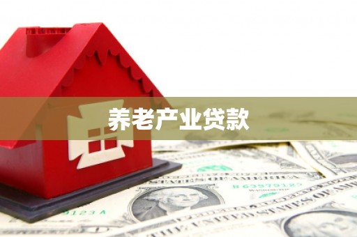 龙井养老产业贷款